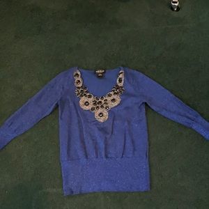 Blue sweater